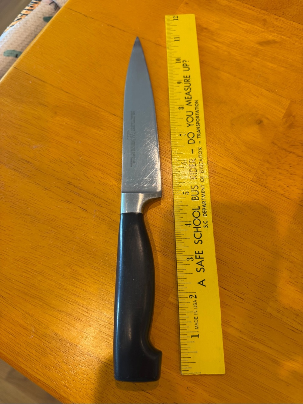 ZWILLING J.A. HENCKELS Four Star 6” Utility Carving Knife Germany 31070
